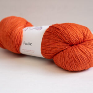 shalimar yarns paulie sock - orange is the new black