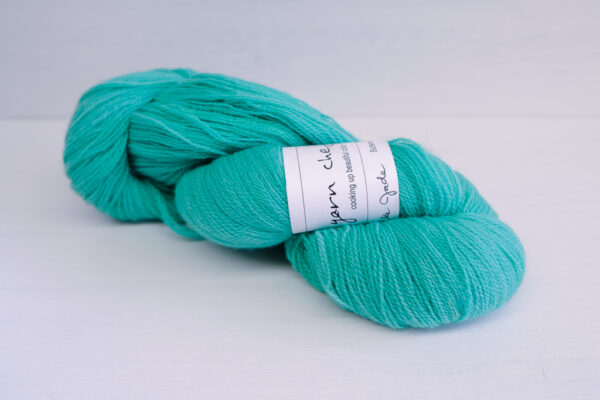 yarn chef buttercream lace - fake jade